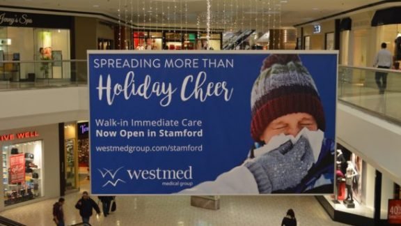 Westmed Stamford Mall Advertising