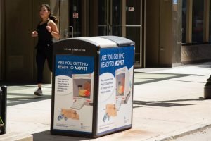 Chicago Solar Recycling Kiosk Advertising