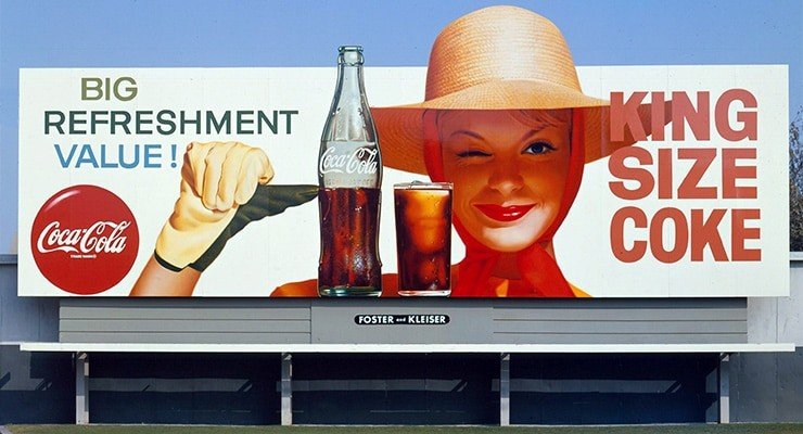 Coca-Cola First Billboard Advertising