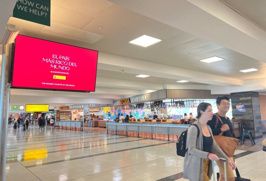 ICEX JFK Airport Digital Advertising