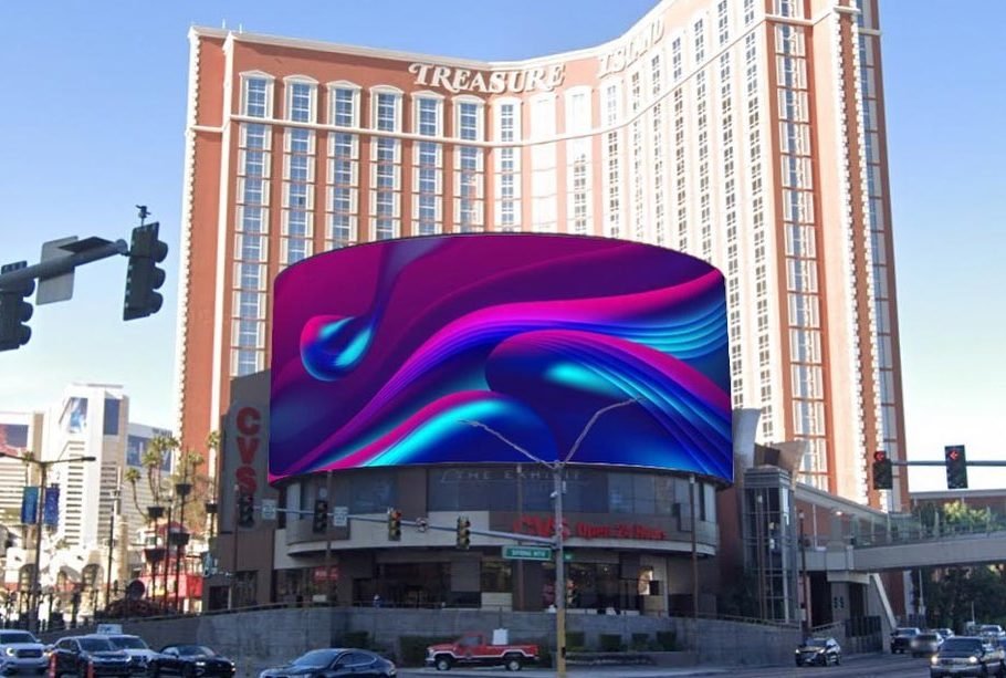 Las Vegas The Blvd Digital Bulletin Advertising