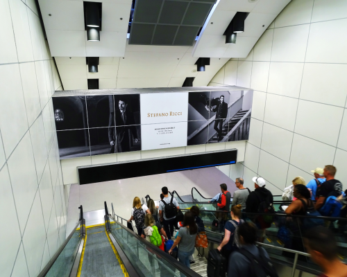 Stefano Ricci MIA Airport Advertising