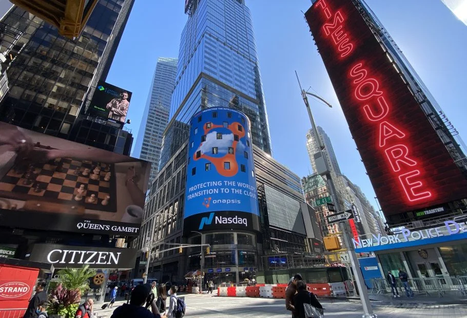 Times Square Nasdaq Digital Billboard Advertising