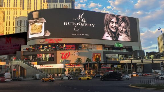 Las Vegas Harmon Corner Advertising