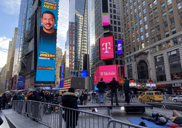 Times Square The One Impractical Jokers Billboard Advertising
