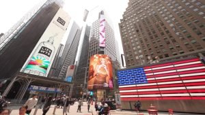 Revive Collagen Times Square Digital Billboard Advertising Skin