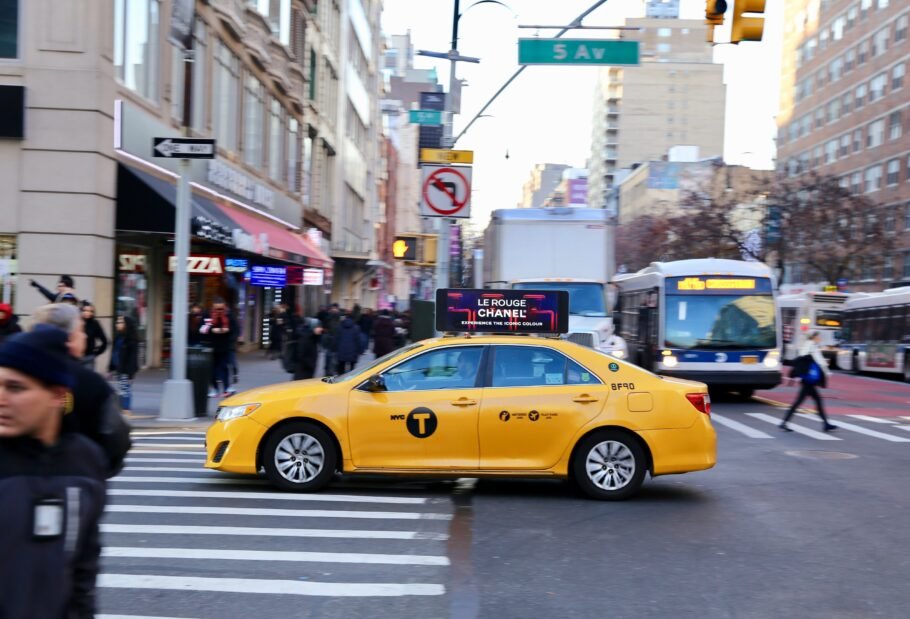 NYC Digital Taxi Top