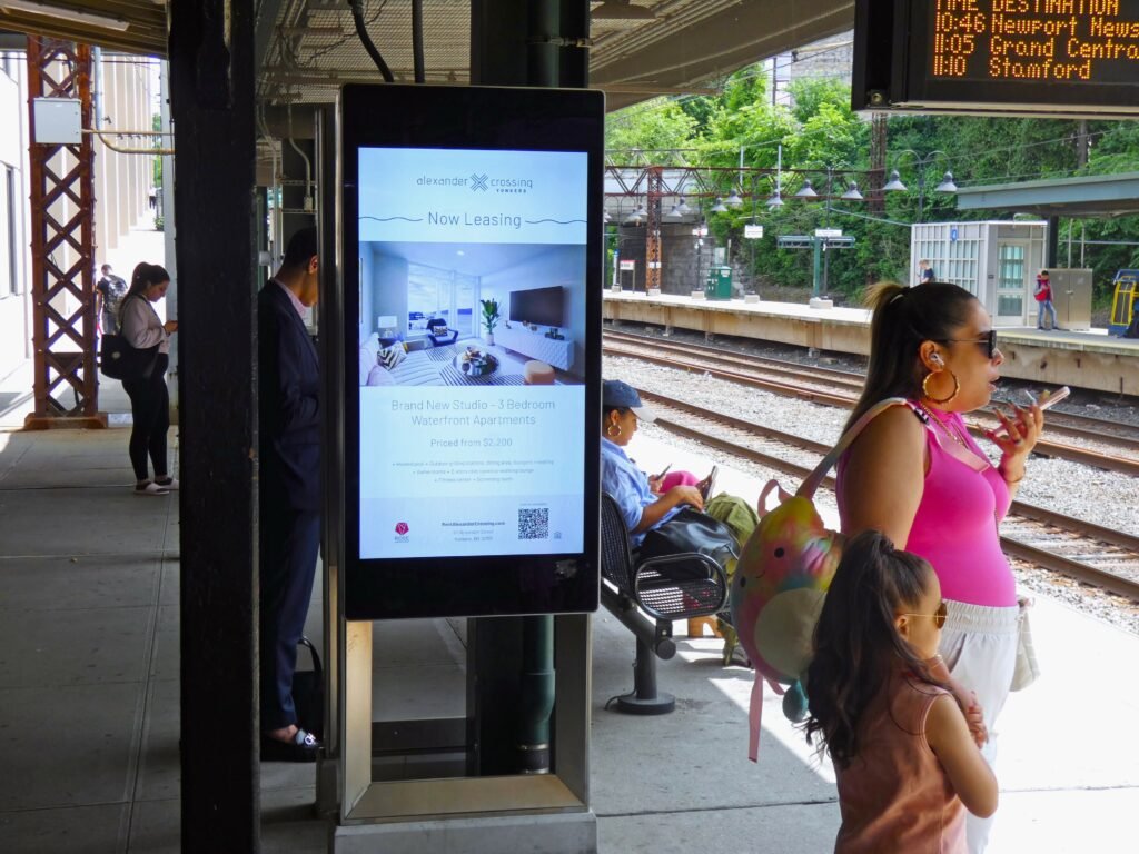 Alexander Crossing Rail Platform Digital Screen
