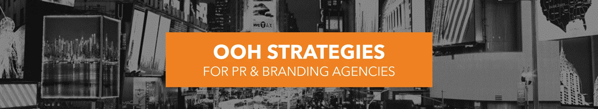 Landing Page Banner - PR & Branding Agencies