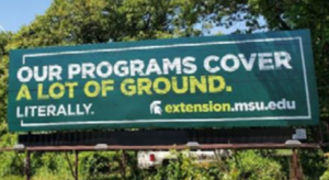 MSU Extension Billboard Advertising