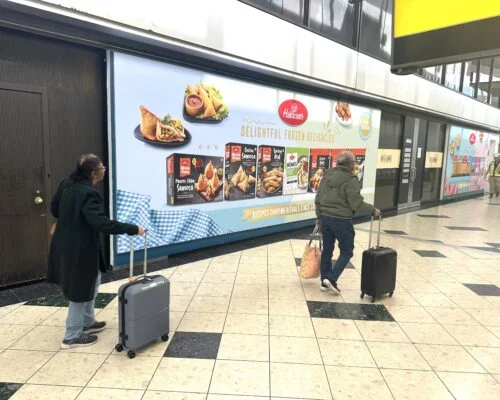 Haldirams Food Company EWR Airport Ads