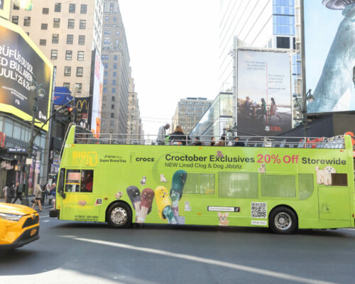 Double Decker Bus Wrap Advertising
