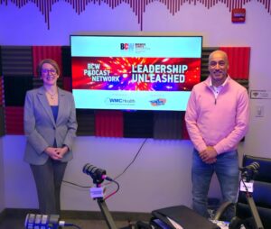 Inspiria Outdoor's President & CEO, Ronnie Ram with Business Council of Westchester's President & CEO Dr. Marsha Gordon