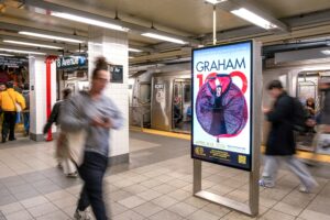 Subway Liveboard Advertising
