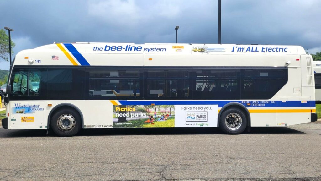 Westchester Park Foundation Bus King Advertising Campaign