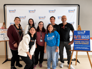 Inspiria Outdoor volunteering at Volunteer NY's 9/11 Day of Service